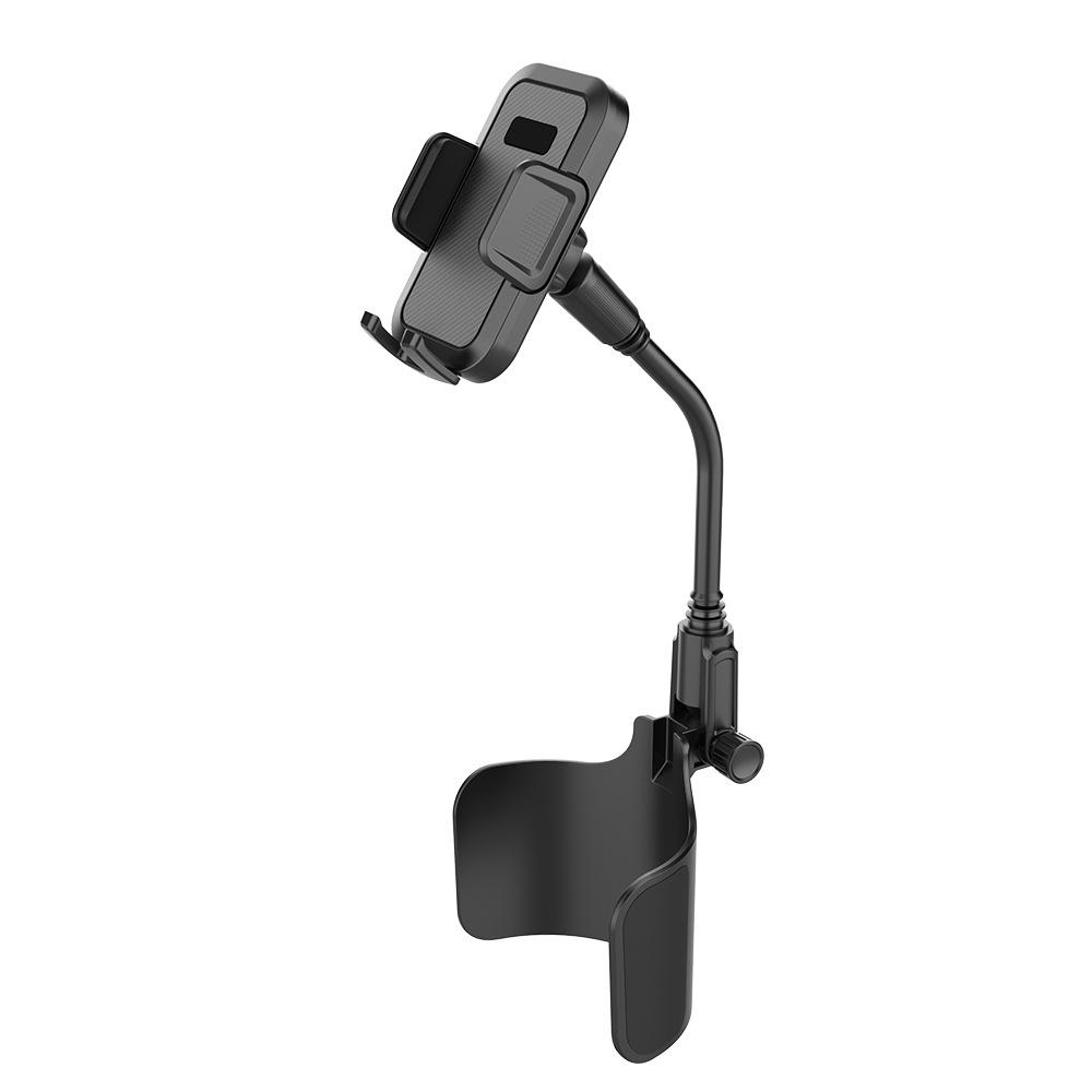Magnetic Car Cup Holder & Phone Mount with Multi-functional Adjustment
