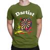 Classic Funny Graphic 100 Cotton Tshirt Darts Dartboard Tops Tees For Unisex