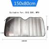 Car Windshield Sunshades Foldable Car Sun Shade Anti-UV Protection Sunshade Window Front Visor Cover Curtain Auto AccessoriesWindshield Sunshades 1