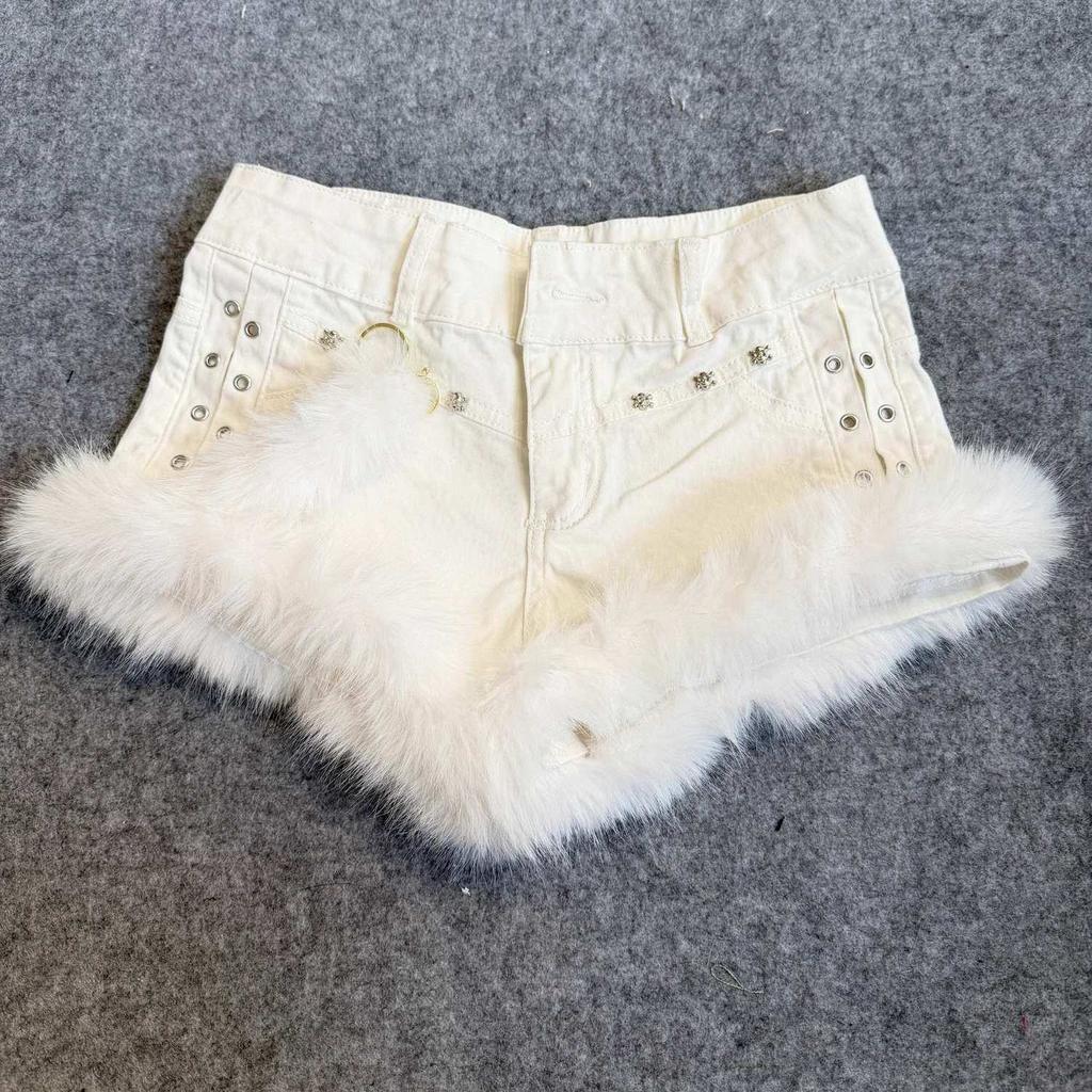 Denim Shorts Hot Girl Style Low-rise Trendy and High-end Perfect for Spring and Summer Women's Shorts