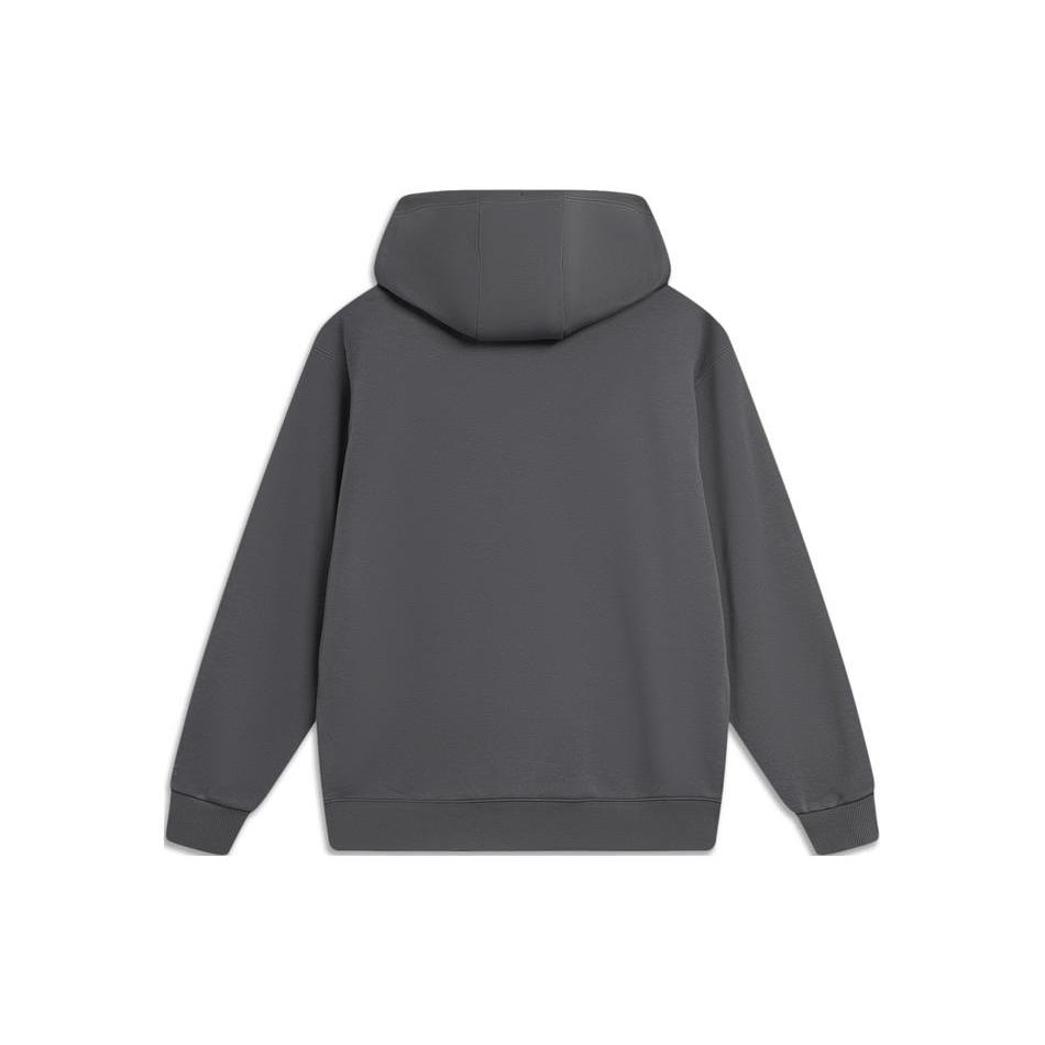 Li Ning Sports Fashion Collection Sweatshirt Men's Black Pine Gray AWDU969-3