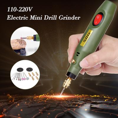 Engraving Mini Electric Drill with Accessories Set Multi-Purpose 3-Speed Power Rotary Tools Kit for Cutting Wood Jade Stone Small Crafts Cordless Rotary Tools Polishing Drilling Engraving Mini Electric Drill with Accessories Set Multi-Purpose 3-Speed Power Rotary Tools Kit for Cutting Wood Jade Stone Small Crafts Cordless Rotary Tools Polishing Drilling