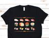 Sushi Lover Gift Sushi T-Shirt, Funny Sushi Roll Shirt, Kawaii T Shirts, Japanese Food, Sushi Birthday Party Present, Sushi Chef Itamae,