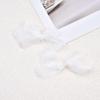 Burnt Edge Gauze Flower Trim Earrings - Petal Jewelry for DIY Holiday Style