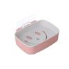 Suction Cup Wall-Mounted Soap Rack: Punch-Free, Creative Drain Design, No Water Accumulation, Home Storage Solution