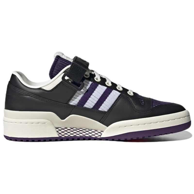 Adidas Forum 84 Low 'Black Purple' Sneakers HQ7001