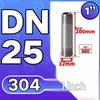 dn25x200 double head external thread