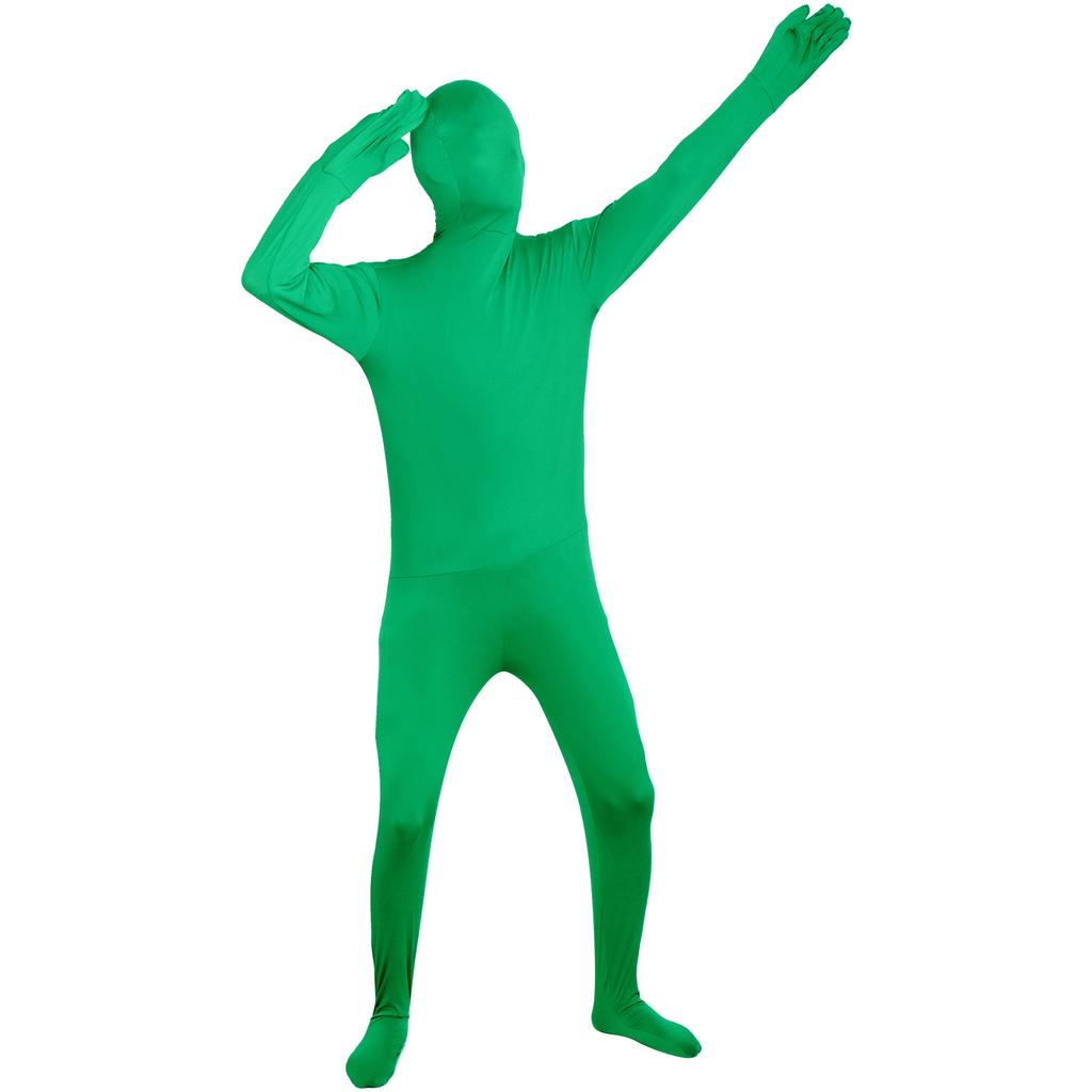 Full Body Suit, Halloween Costumes For Adults, Green Full Bodysuit, Zentai Unise