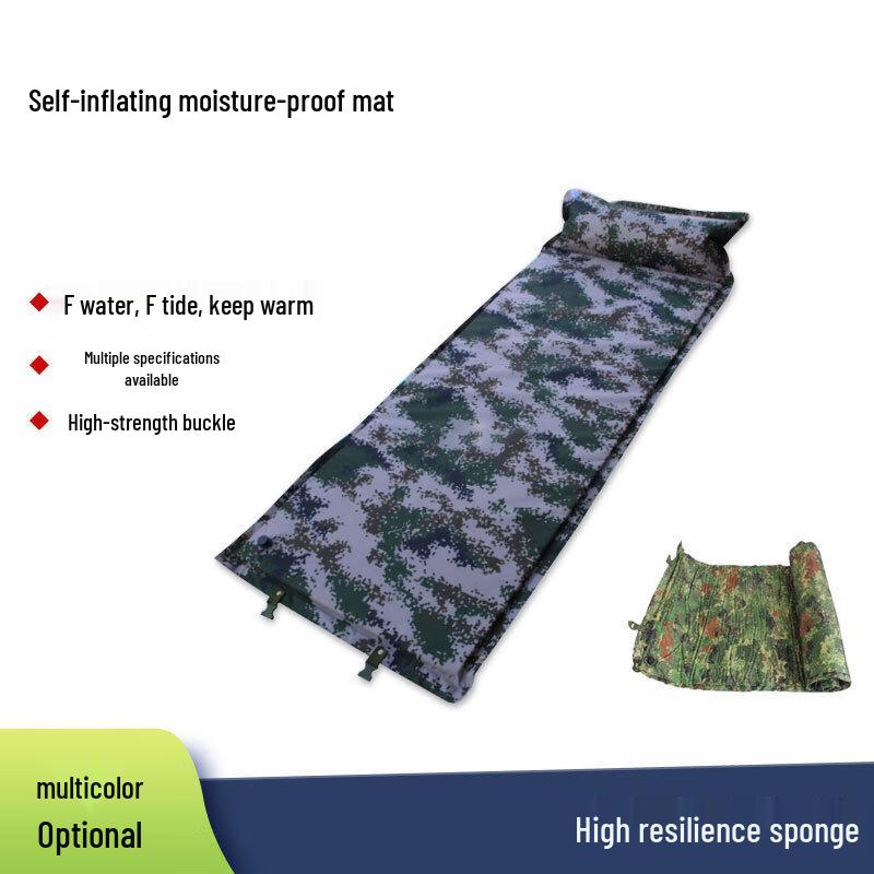 Self-Inflating Camping Mat with Pillow
