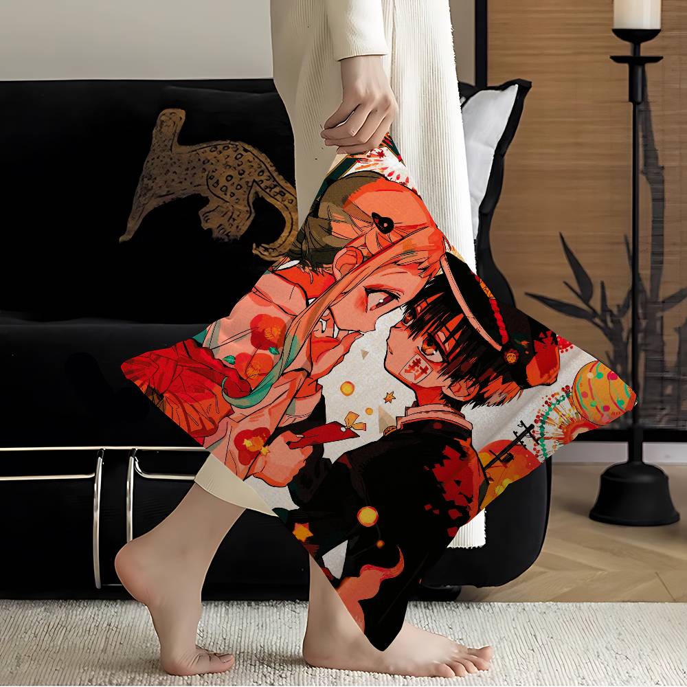 Jibaku Shounen Hanako Kun Anime Pillow Gift Home Office Decoration Bedroom Sofa Car Cushion Cover Case 45x45