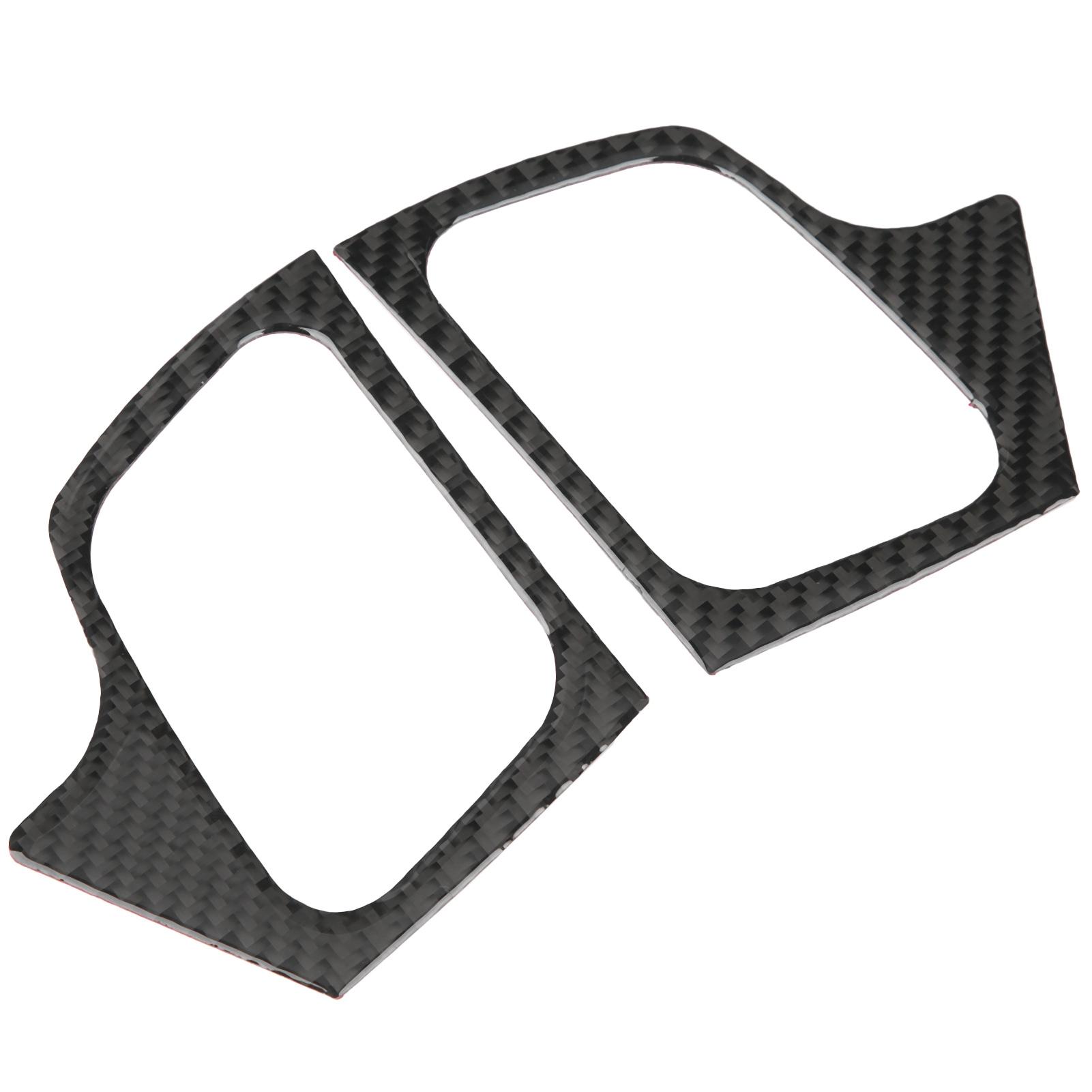 

2Pcs Dashboard Side Air Vent Trim Carbon Fiber Frame Cover Fit for Honda CRV 20162019