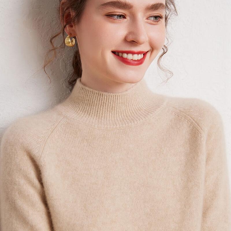 Fanzhen Women's 100% Cashmere Thick Sweater