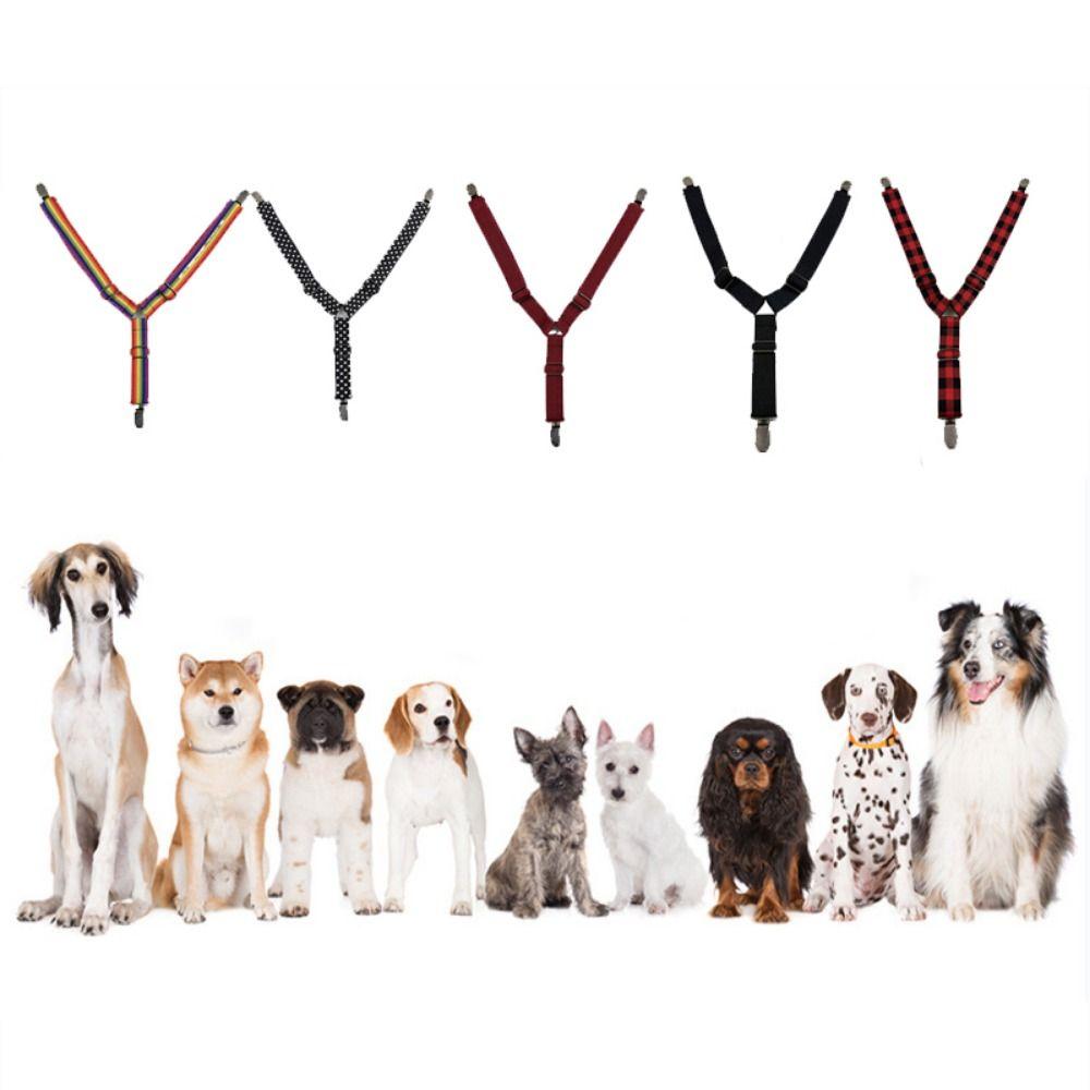 Adjustable Dog Suspender Anti-drop Strap Dog Diaper Keeper Suspender For Pet Pant Skirt Clothes