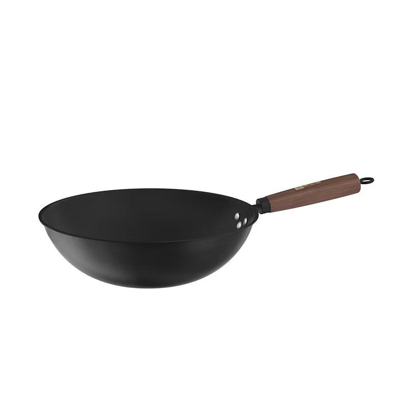 KAMBACH 32cm Deep Nitrogen Stainless Steel Wok