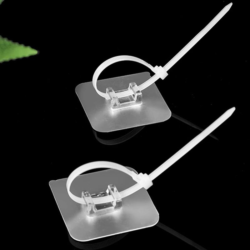 10PCS Strong Self-adhesive Bookshelf Shoe Cabinet Wardrobe Wall Bracket Fixed Patch For Child Protection No Punching To Prevent