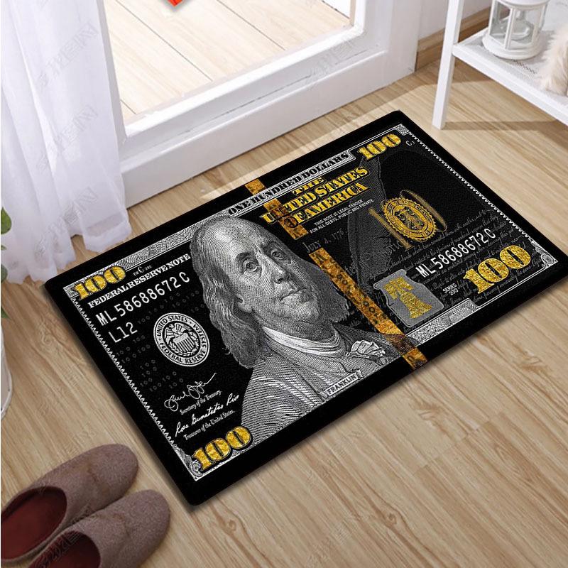 One Hundred Dollar Patterned Carpet Decoration Living Room Mat High-end Atmosphere Upscale Bedroom Kitchen Bathroom Non Slip Rug