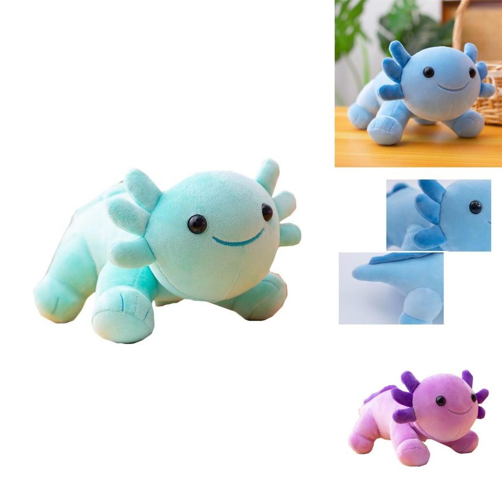 Adorable Cartoon Pink Axolotl Plush Doll Soft Stuffed Toy For Kids And Collectors