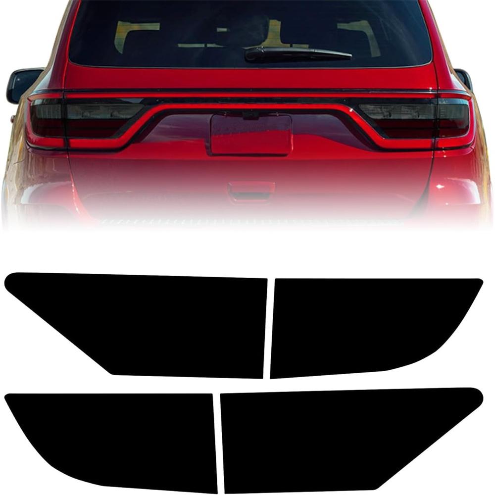 Smoke Tail Light Overlay Tint Vinyl Film Precut For Dodge Durango 2014-2021