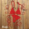 Sunbathing Handmade Crochet Bikini Suit Micro Swimsuit Micro Swimwear