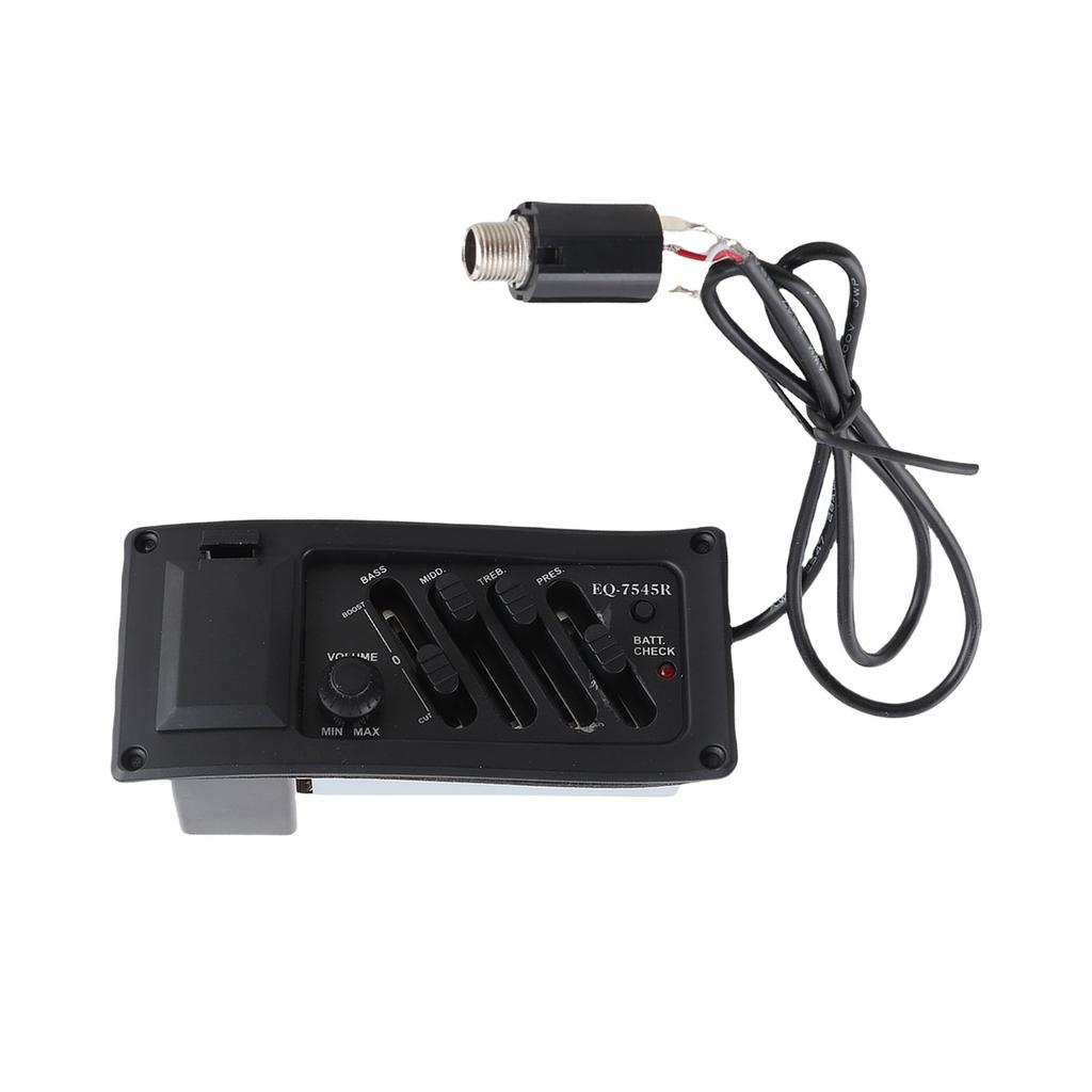Gitarren-Tonabnehmer 4-Band Akustikgitarren-Wandler 7545R Musikinstrumentenzubehör