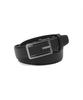 Benobelo The B Embossed Cowhide Black Satin Logo Plate Automatic Belt Black_Blf1Acb1236K1