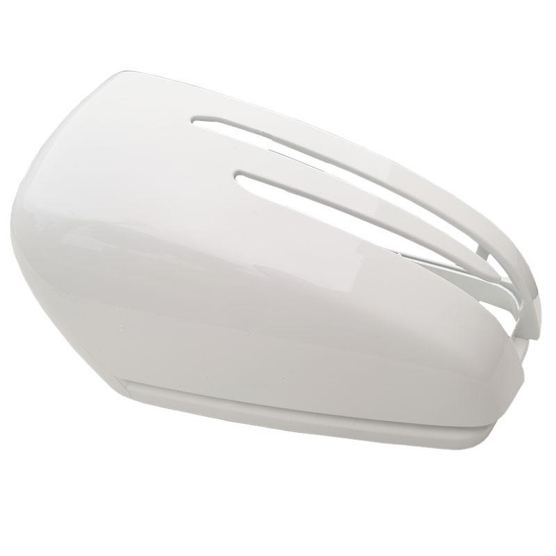 White Side Mirror Cap Covers For Mercedes Benz W212 W204 C E S Class W176 W246 C117 X156 X204 W221 C218 A B CLA GLA GLK Replace