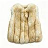 Environmentally friendly imitation fox fur vest women's medium and long young fur vest imitation fur vest vertical strips young and beautiful