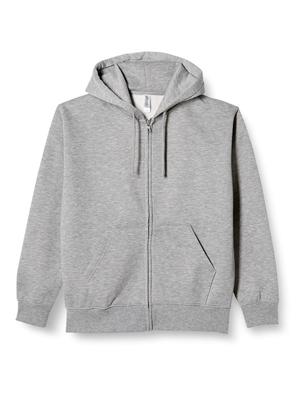Oz Dry Fleece Lining Zip Parka Heather Gray Japan 4L To Japanese Size [Glimmer] 10.0 00348-AFZ [Men's] 00348-AFZ (equivalent 4L)