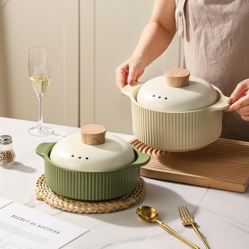 De'ouxingguang Ceramic Stew Pot