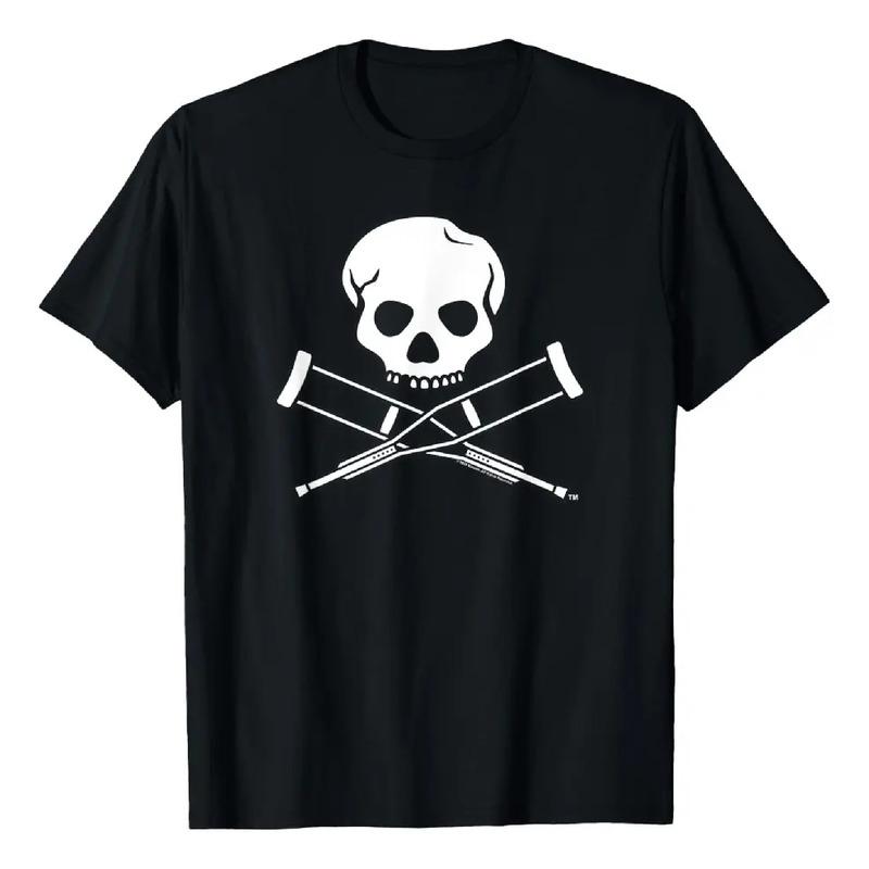 Camiseta Con El Logo De Jackass Skull And Mutches (1) S