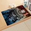Horror Clown Poster rug for living rooms, bedrooms, home décor, and as gifts.