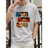 Red Dead Escort Druck Herren T-Shirts Baumwolle Hip Hop Kurzarm Sport Übergröße Mode Kleidung Sommer T-Shirt