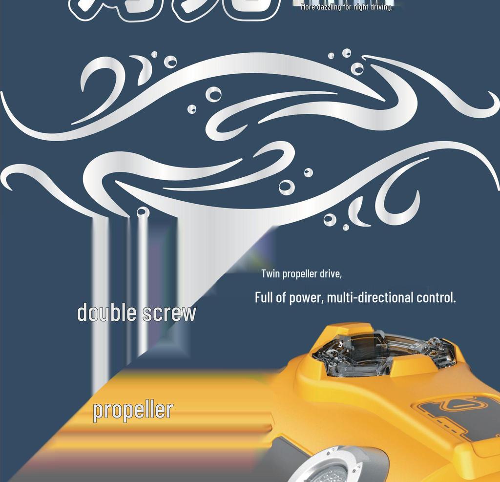 Remote Control Double Propeller Water Toy Boat