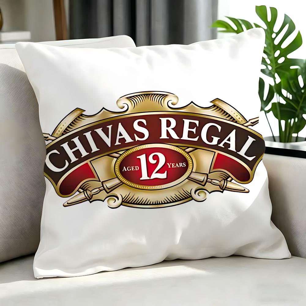 alcohol Chivas Regal Cushion Cover Cushion Cover Set Pcs x x x Pillowcase Decorative Sofa Home Decor