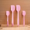 4 Pcs/set Food Grade Silicone Cake Cream  Spatula Set High Heat Resistant Nonstick Kitchen Scraper
