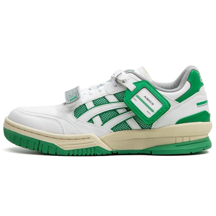 ASICS Gel-Spotlyte Low V2  White Green  Men s 1203A258-101 EU 36