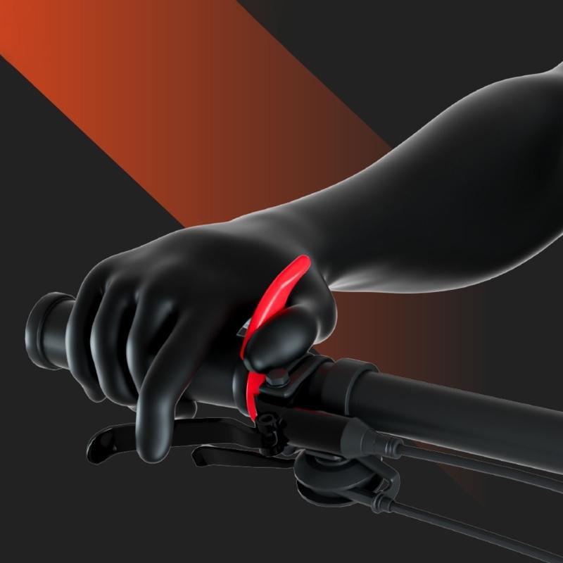 Anti-Slip Mountain Road Bike Handlebar Ends for Bicycles Handle with Lock Rings