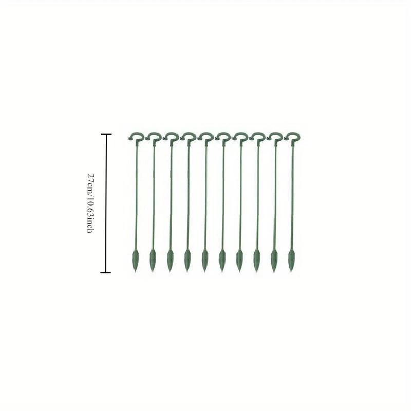 10pcs Potted Plant Support Racks Durable Floral Climbing Stands Home Garden Decor Gardening Tools
