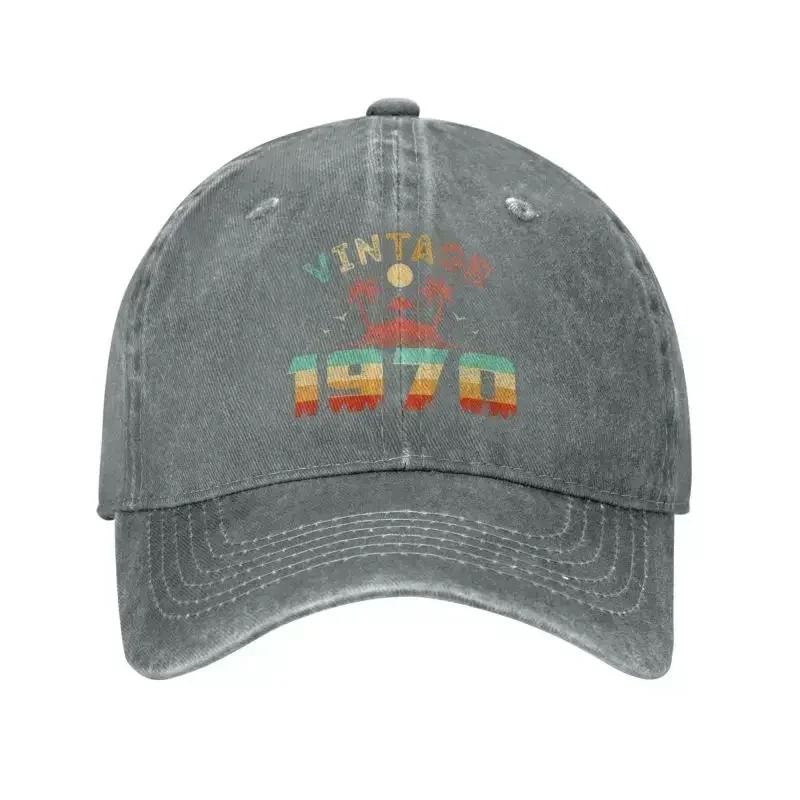 Punk Cotton Vintage Cool Birthday Gift Idea Baseball Cap for Unisex Women Breathable Dad Hat Outdoor