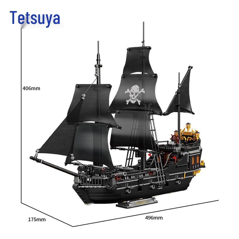 ZheGao Black Pearl Pirate Ship Model Toy Blocks (653000)