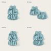 Kid Girl Summer Dress Set With Soft Material And Bow For Ages 3 To 8