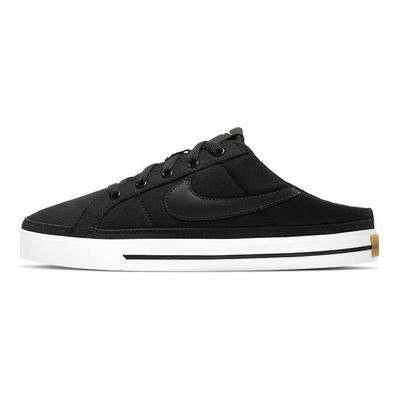 Court Legacy Mule Black Women Sneakers White Gum-Light-Brown DB3970-001