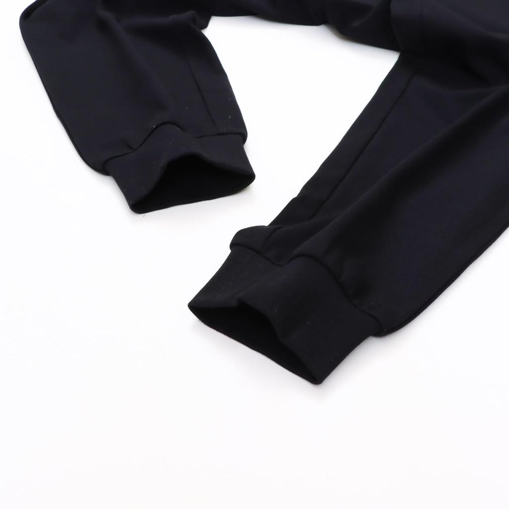 Champion Stretch Logo Long Women's One-Point Pants, Black, CW-AS203