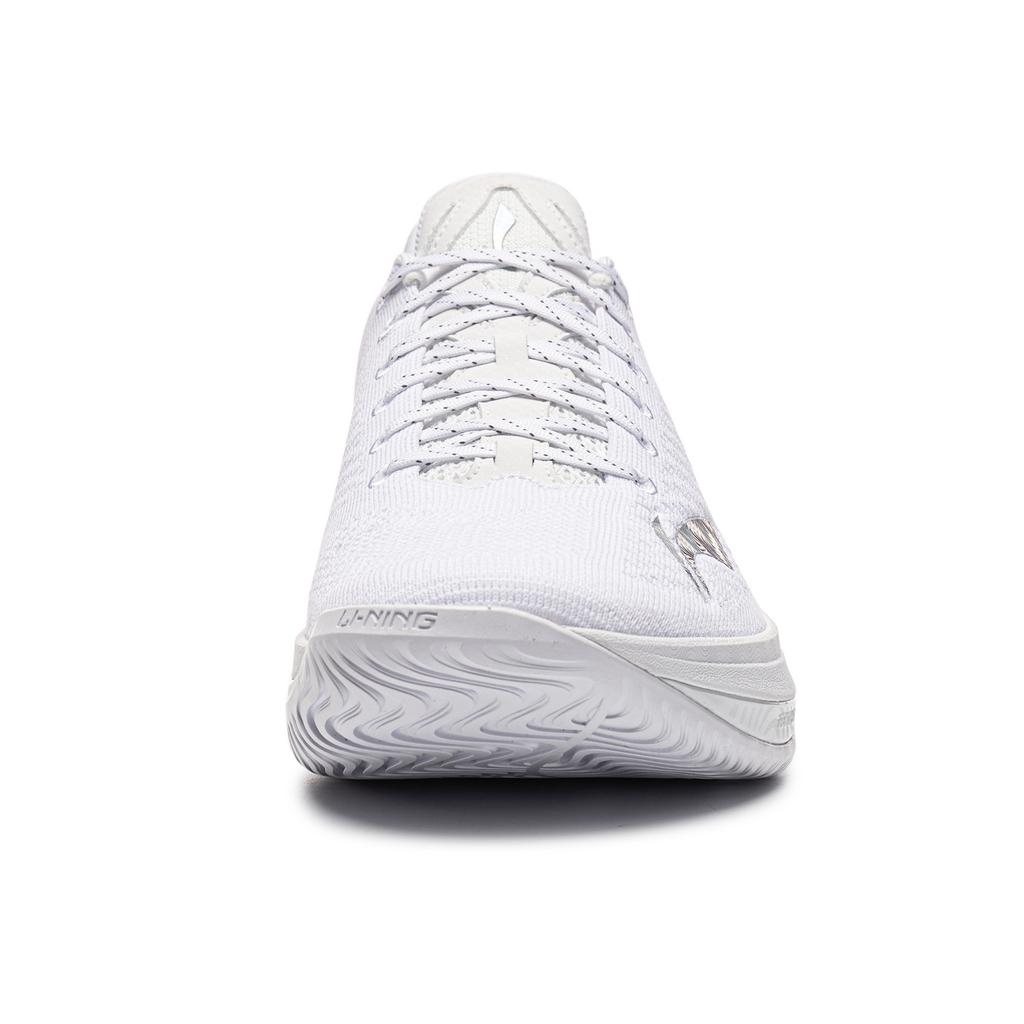 Men's Sneakers Li-Ning Hurricane 2 ELITE Basketball Shoes Men's Low-top Standard White