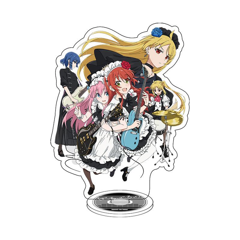 BOCCHI THE ROCK! Anime Acrylic Stand Model Plate Decoration Originality Desk Figure Display Fans Gift Cartoon Products Classic