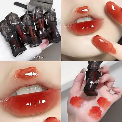 Velvet Matte Lip Glaze Naturally Brightening Moisturizing Hydrating Lip Gloss Lip Mud Waterproof Lipstick Lip Balm Lasting Setting Cosmetics Makeup