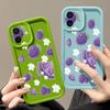 For iPhone 16 Pro Max Fruit Print Phone Case For iPhone 16e 15 14 13 12 Pro Max Plus 11 XR XS Flower Print Phone Case TPU Soft Shockproof Case Cover