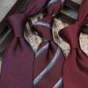 Men's Formal Wine Red Wedding Tie - 8CM Hand-Tied Groom Suit Accessory