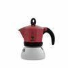 Bialetti Moka Induction Coffee Maker 4 Cups Red