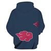 Naruto 3D-Druck Hoodie für Paare - Frühling/Herbst Stil Sportbekleidung